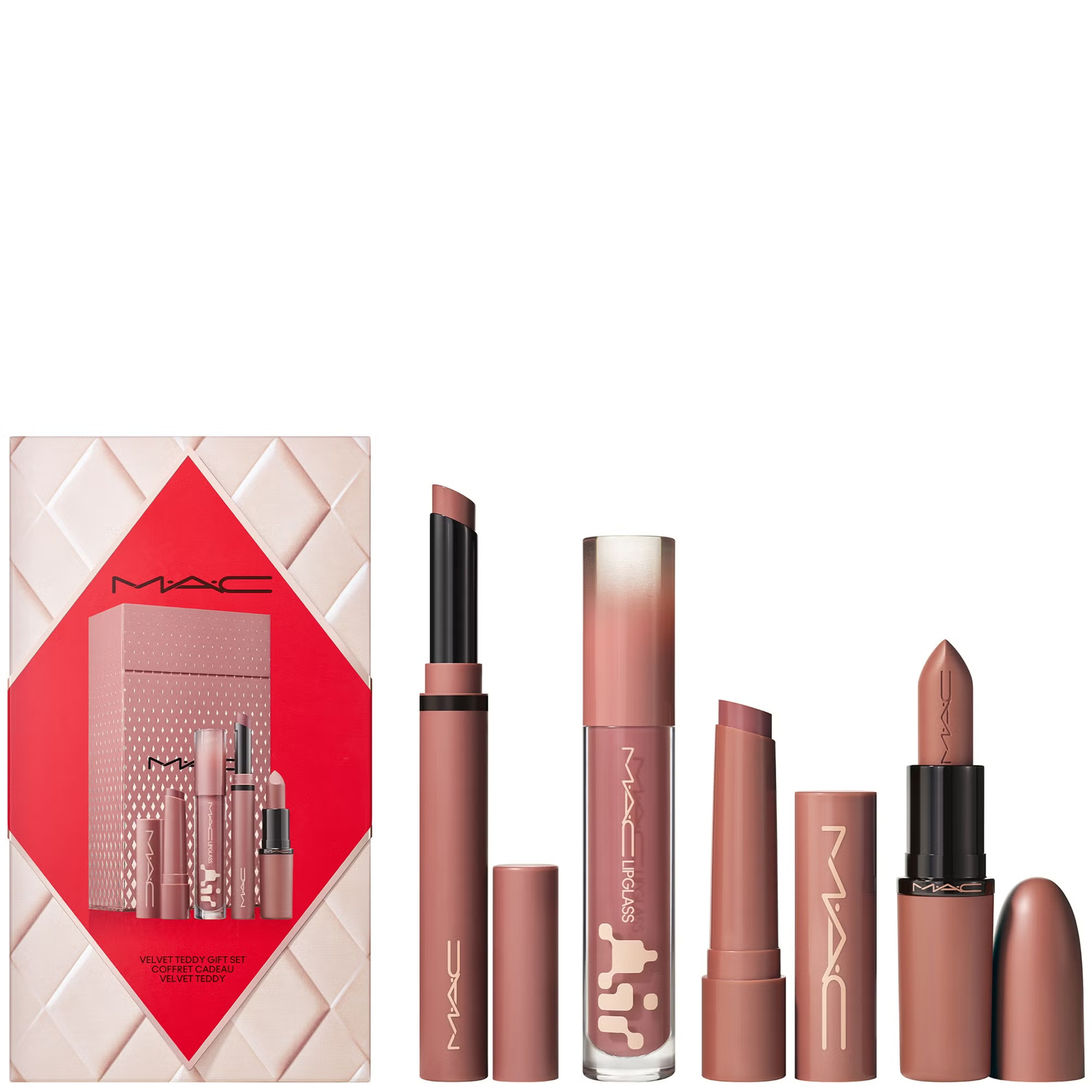 MAC Totally Teddy Lip Kit (Worth £98) | Look Fantastic (UK)