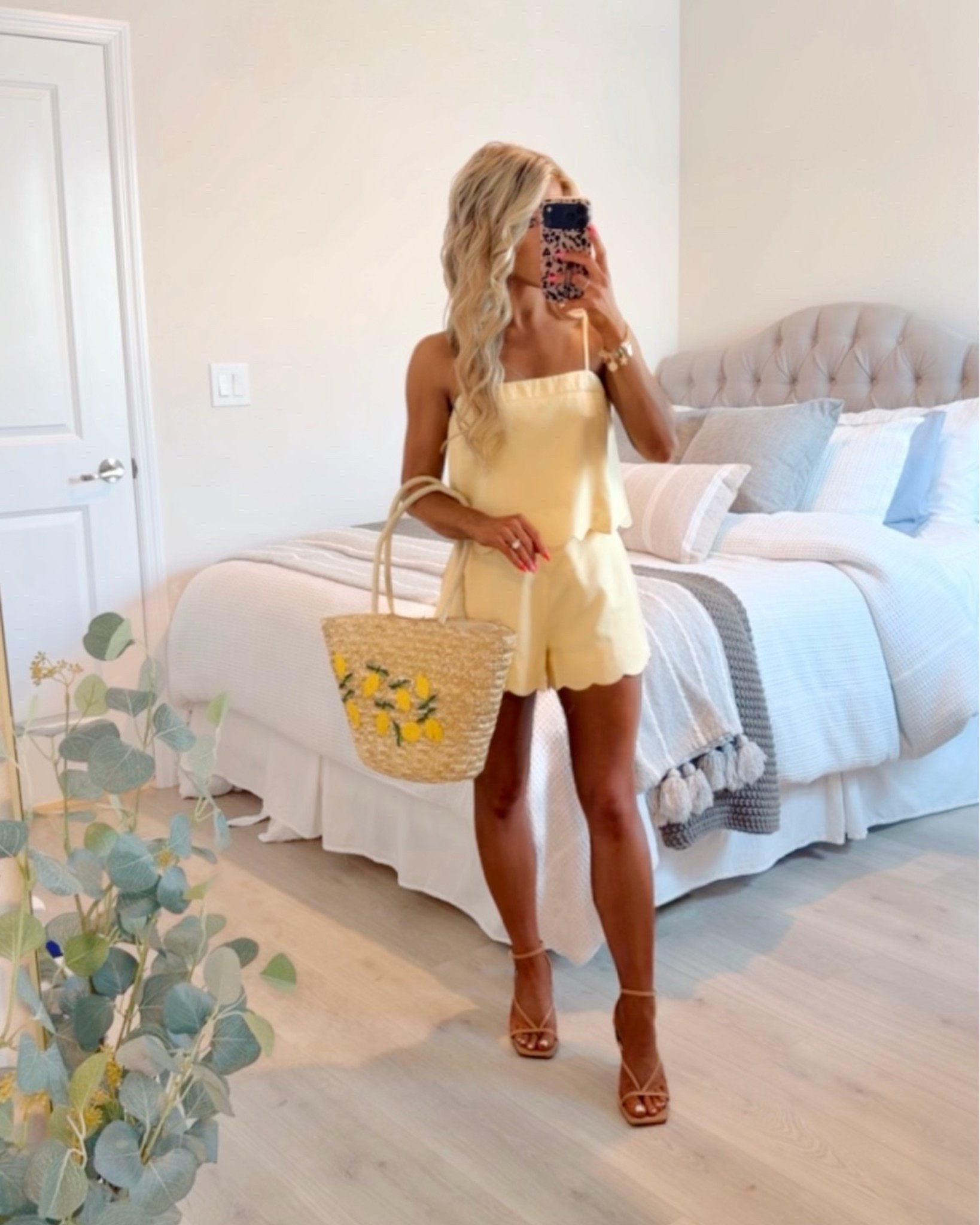 Butter yellow matching set from @Revolve 

Yellow set, coord set, matching shorts set, summer set, yellow shorts, lemon bag, summer outfit

#LTKootd #LTKSeasonal #LTKSaleAlert