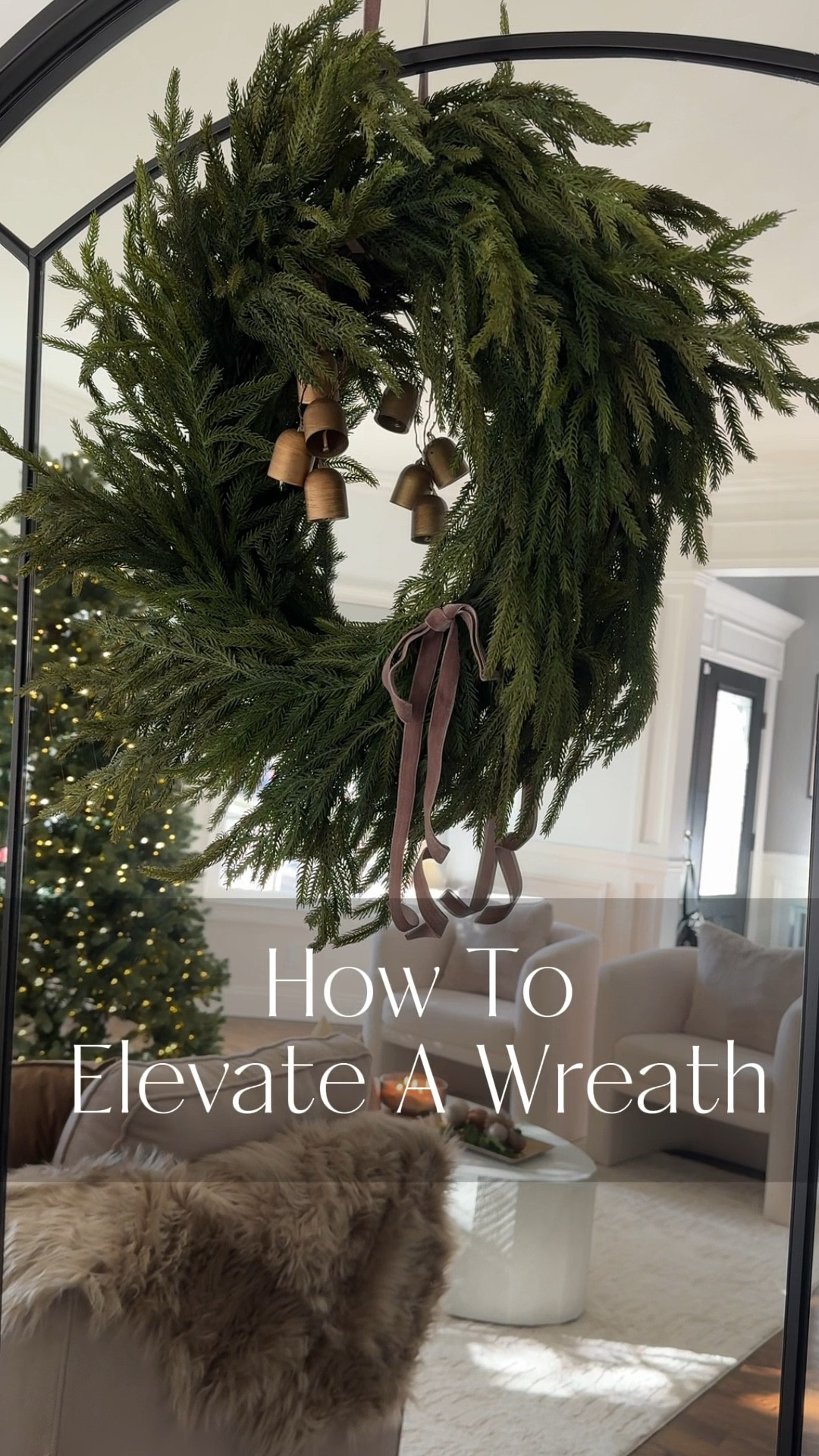 How to elevate a wreath

#LTKWatchNow #LTKSeasonal #LTKHoliday