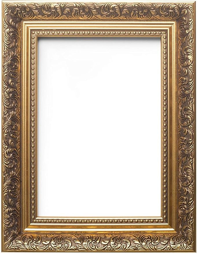 Memory Box Ornate Swept Antique Style French Baroque Style Picture Frame/Photo Frame/Poster Frame... | Amazon (US)