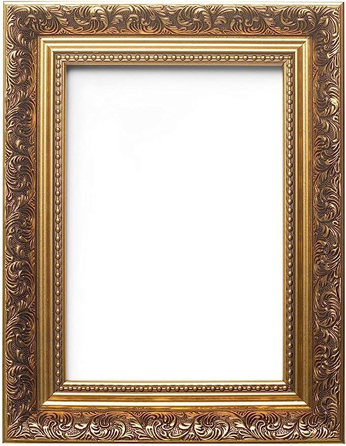 Memory Box Ornate Swept Antique Style French Baroque Style Picture Frame/Photo Frame/Poster Frame... | Amazon (US)