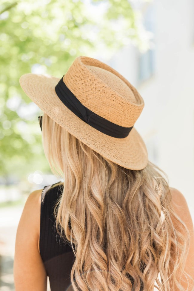 Bring On The Sunshine Fedora Black | The Pink Lily Boutique