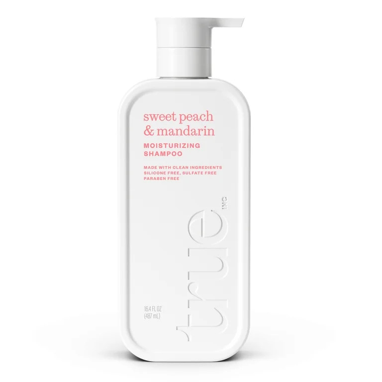 True Sweet Peach & Mandarin Moisturizing Shampoo -  Moisturizing and Hydrating Formula for Women ... | Walmart (US)