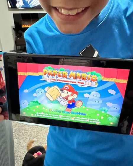 I ordered the NEW Paper Mario The Thousand Year Door for my kiddos! This is the newest Nintendo Switch video game! #games #videogames #gamers #papermario #nintendoswitch

#LTKKids