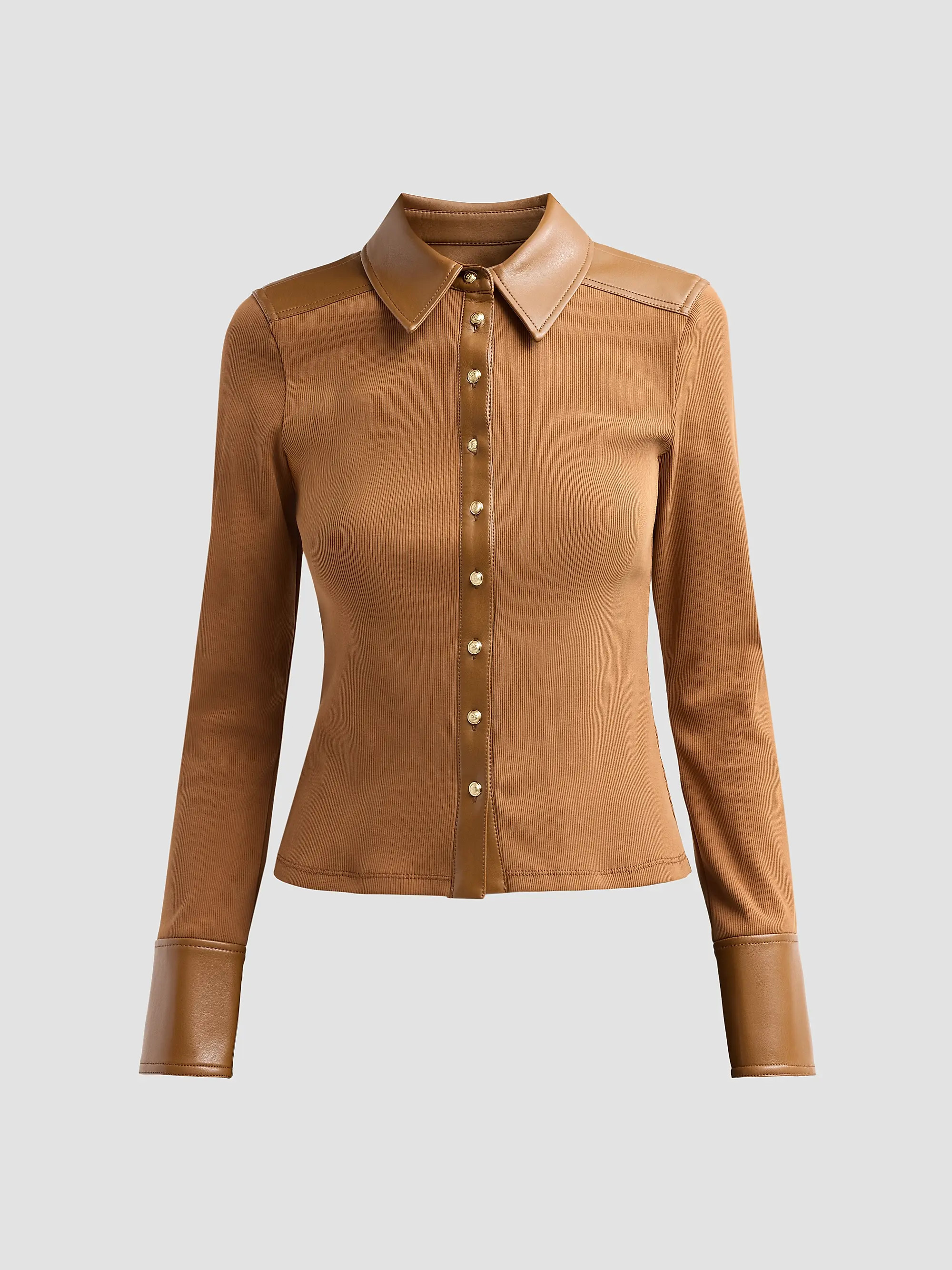 Magali Cotton-Blend Ribbed Top | Saks Fifth Avenue