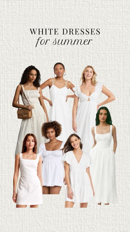 perfect white summer dresses!

#LTKSeasonal #LTKbeauty #LTKstyletip