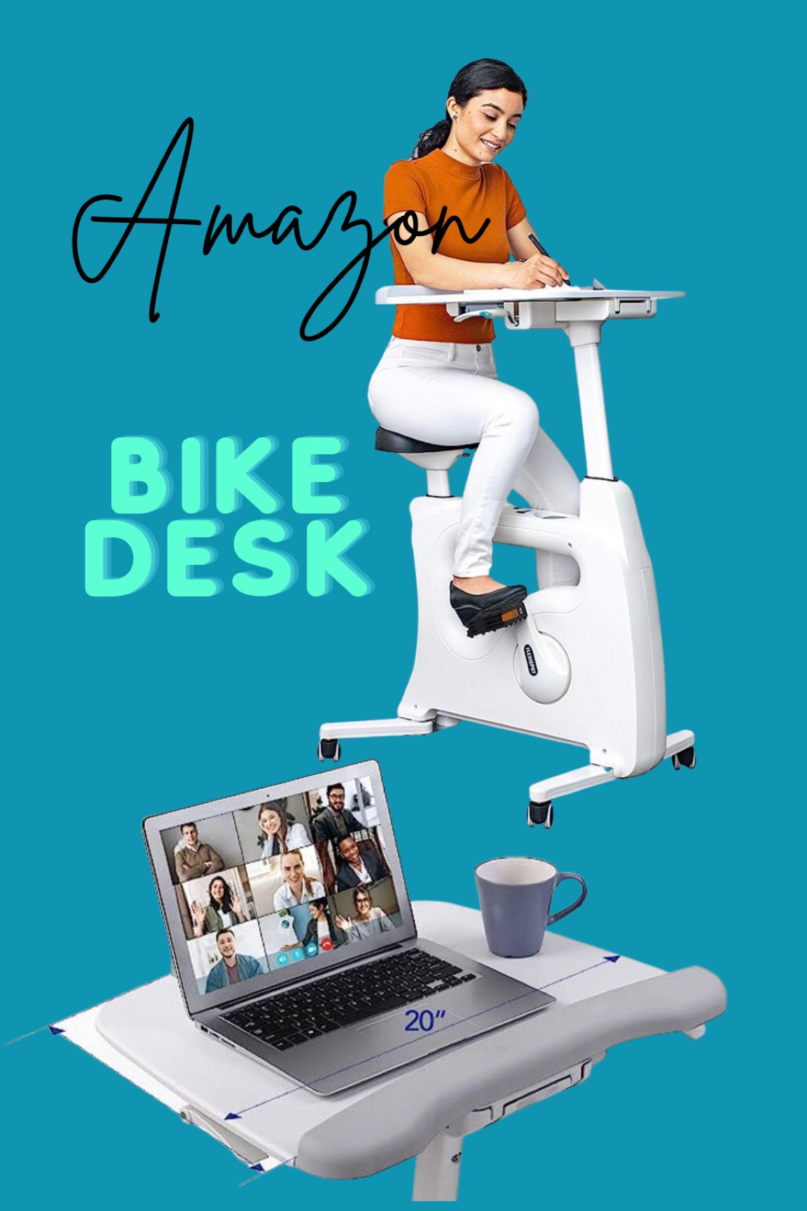 Who wants this?  I have a standup desk by the same company and I love it!  When I get my body healed up, I may need to get this. So convenient that it’s on Amazon!  Great for work at home, work from home, stay at home moms, entrepreneurs, YouTube editing, so much more!  

#LTKFind