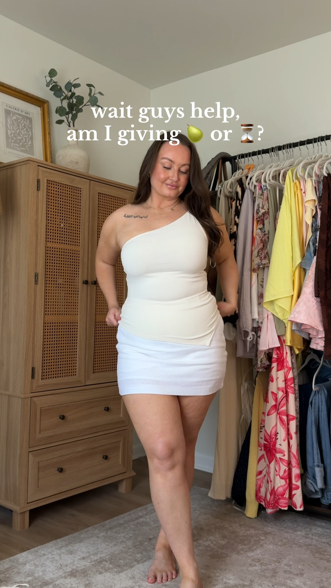 I’ve always thought hourglass but now I’m not sure! Linking my outfit - wearing a M top & L bottoms

#LTKSummerEdit #LTKMidsize #LTKSeasonal