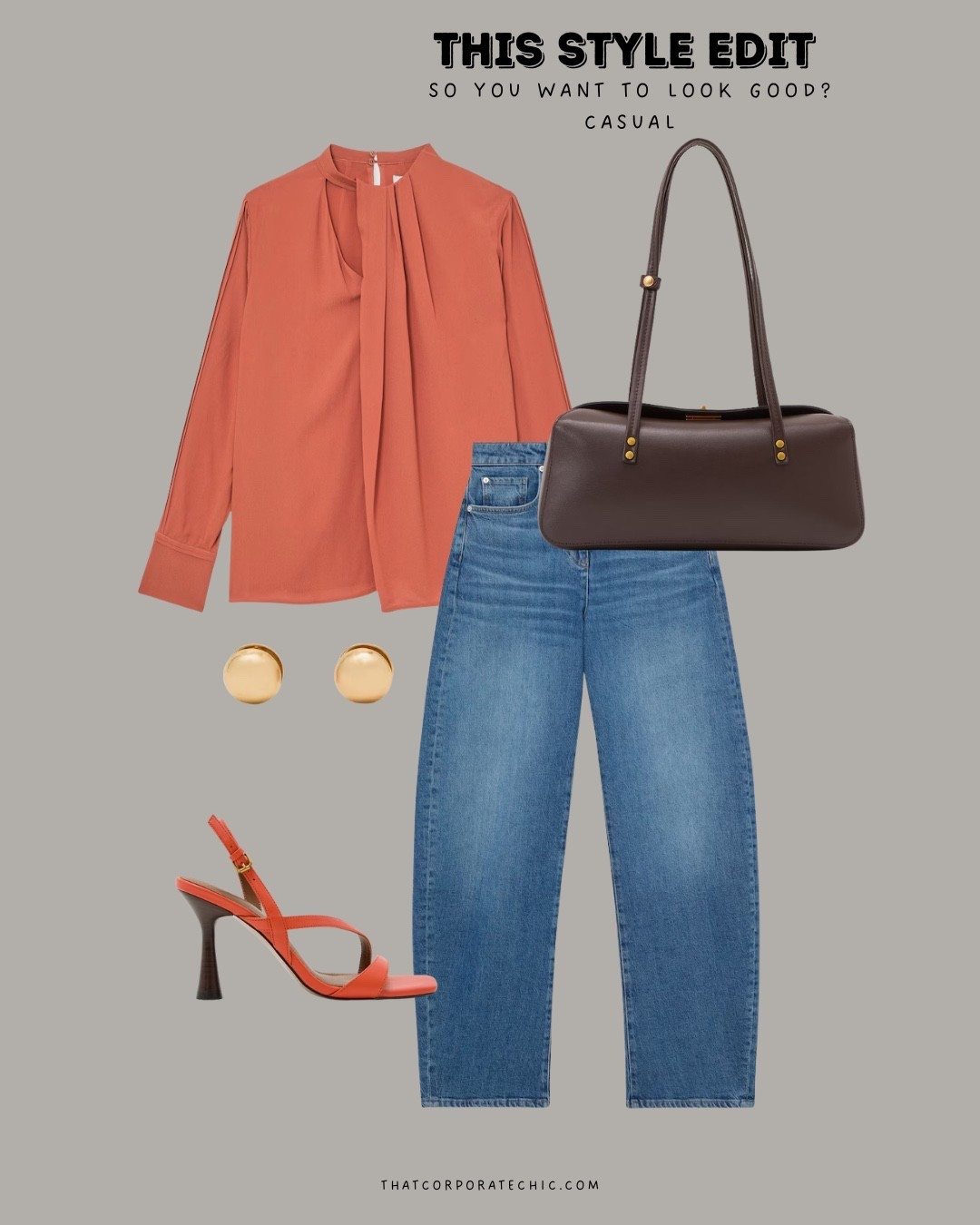 Elevated casual style - styling a jeans with nice top



#LTKstyletip #LTKsummer #LTKshoes