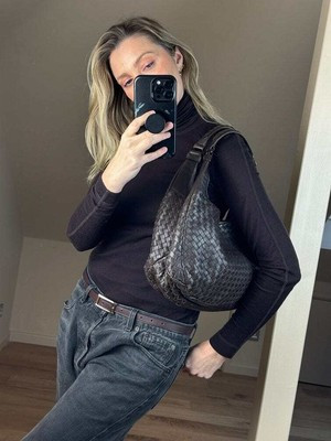 Bottega Veneta Brown Intrecciato Leather Shoulder Bag  | eBay | eBay UK