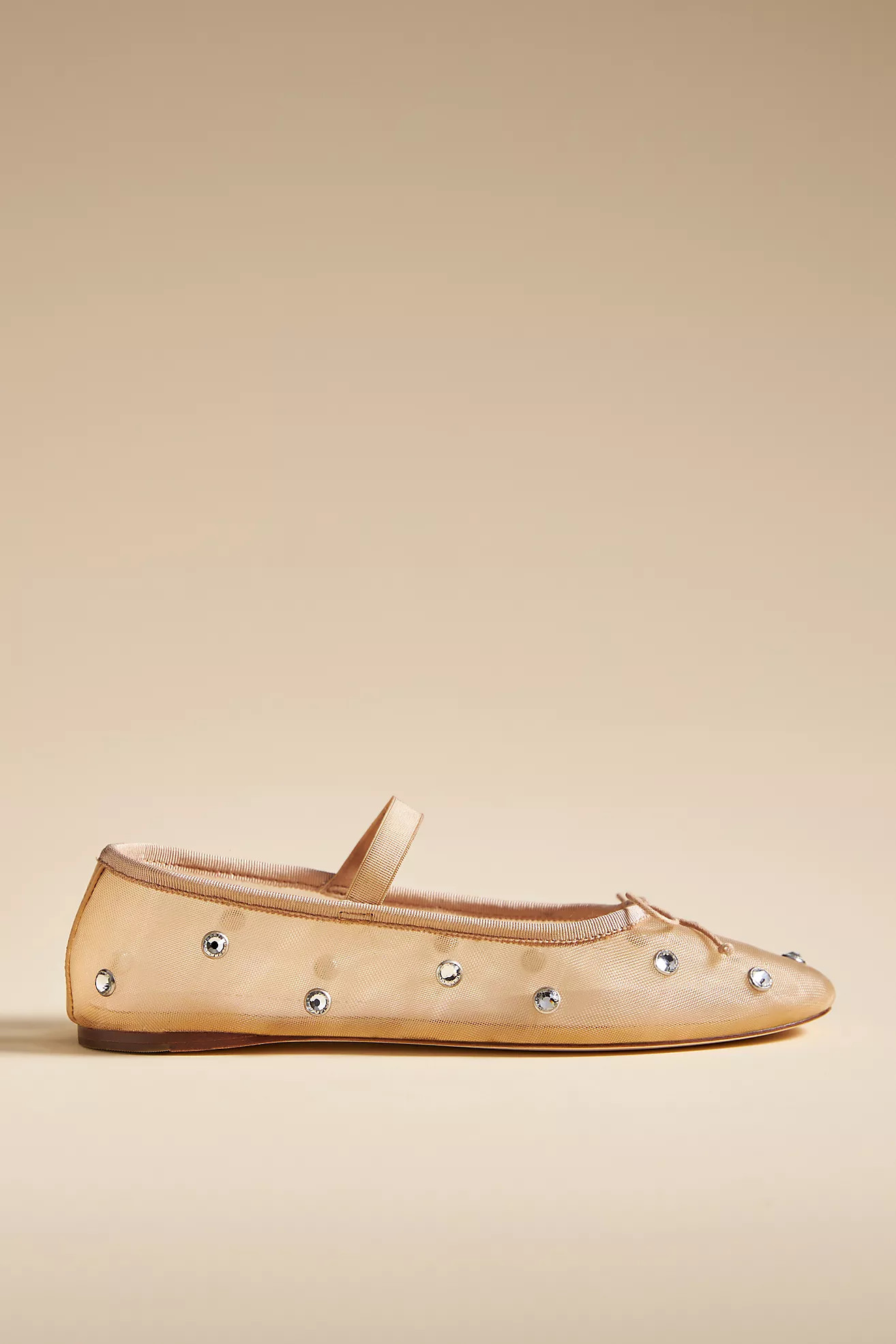 Loeffler Randall Leoni Crystal Ballet Flats | Anthropologie (US)