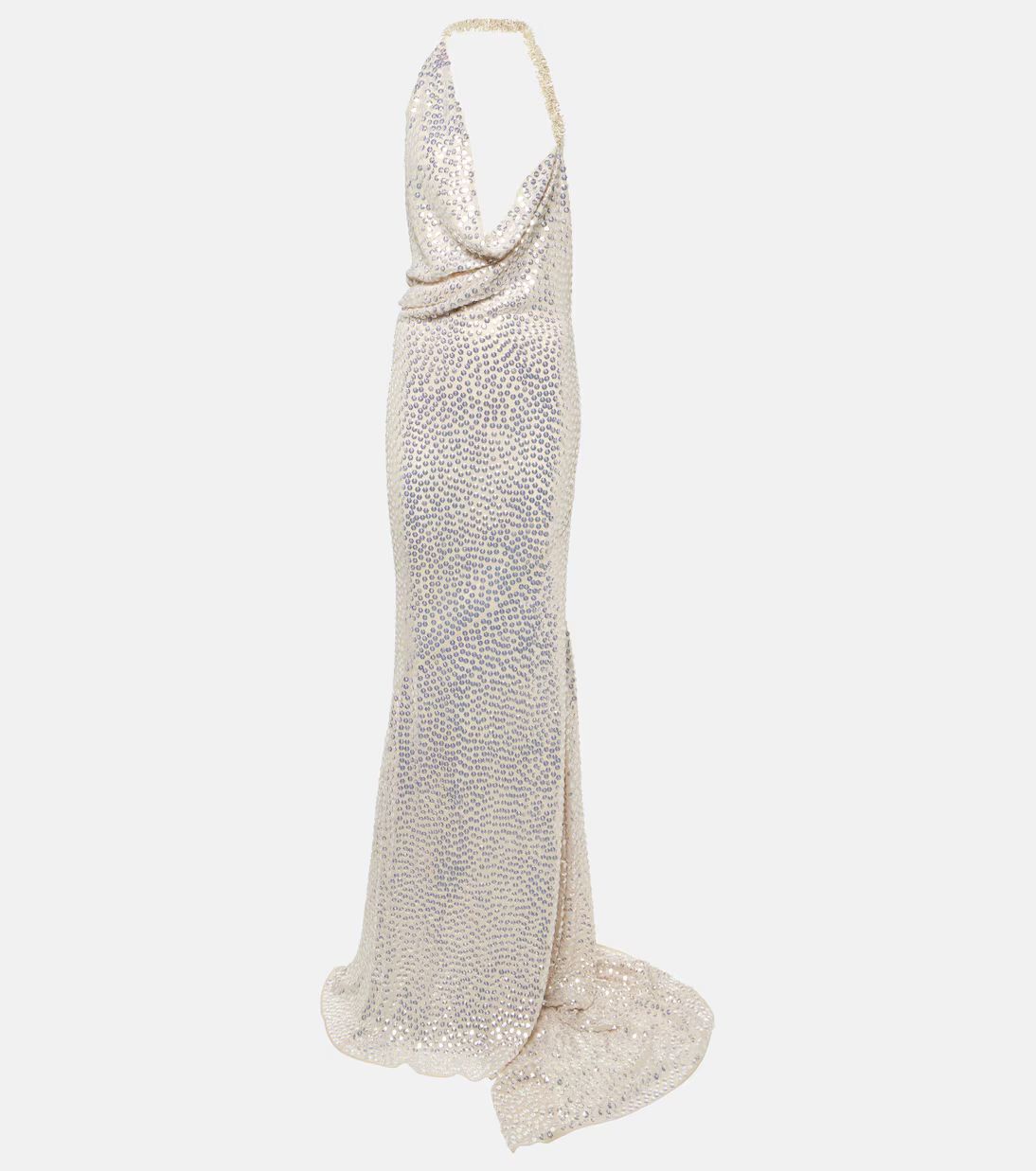 MaticevskiDesires crystal-embellished silk gown | Mytheresa (US/CA)