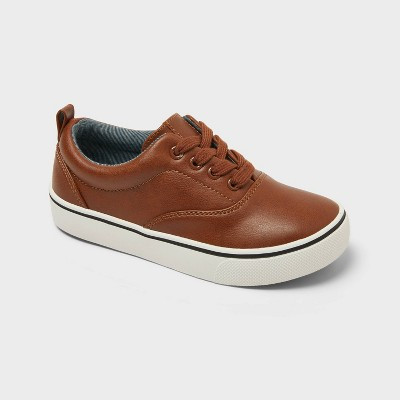 Kids' Boaz Lace-Up Sneakers - Cat & Jack™ Cognac 3 | Target