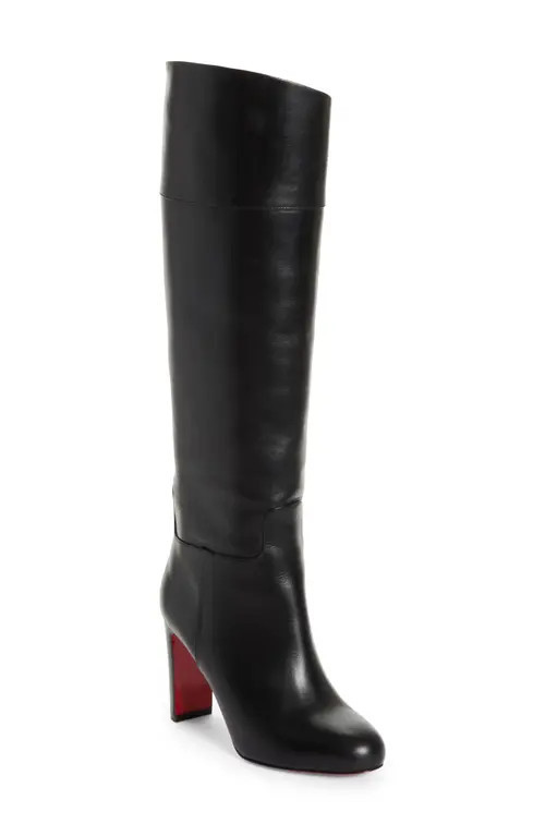 Christian Louboutin Loo Boot in Black at Nordstrom, Size 11Us | Nordstrom