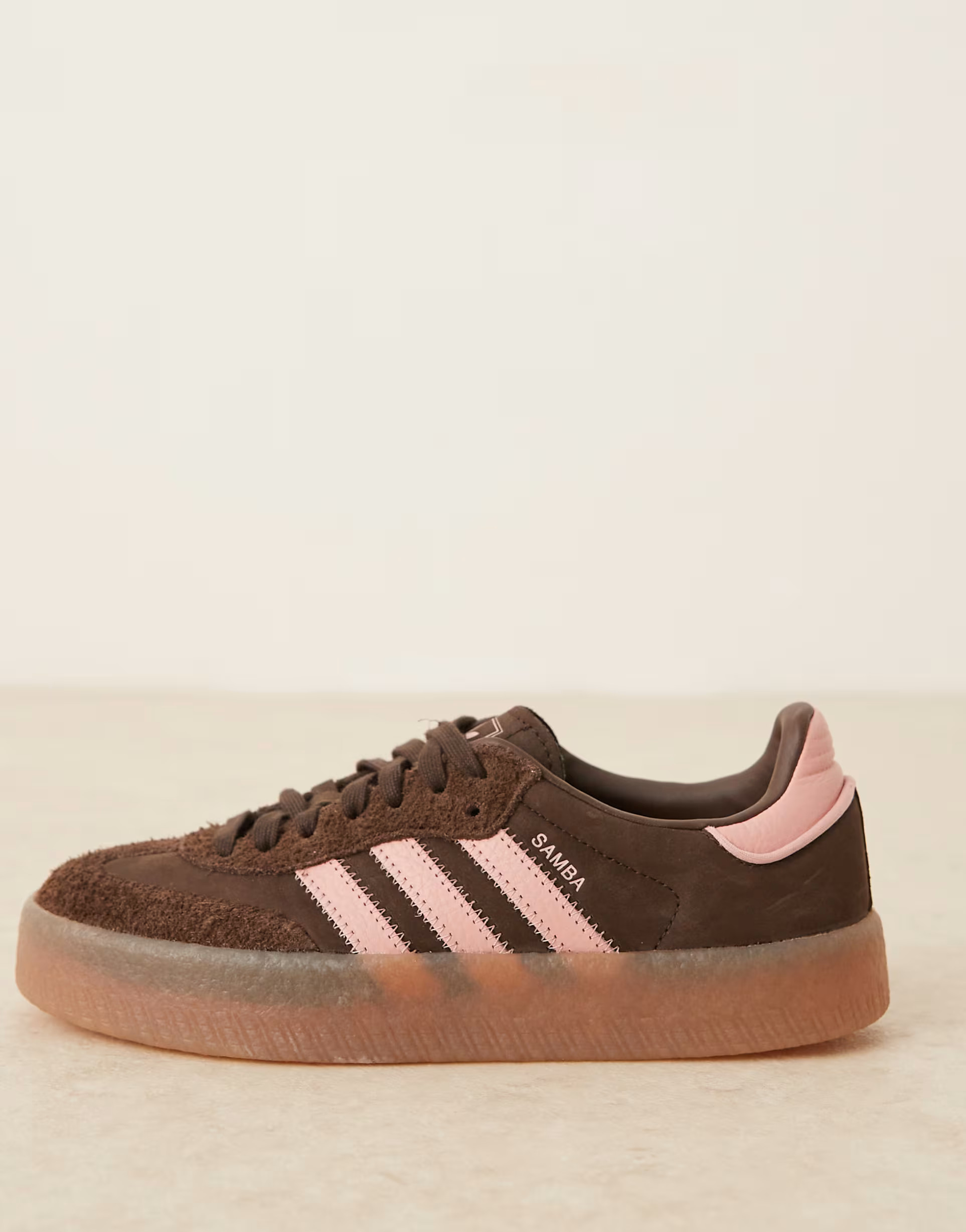 adidas Originals Sambae trainers in brown and pink | ASOS | ASOS (Global)