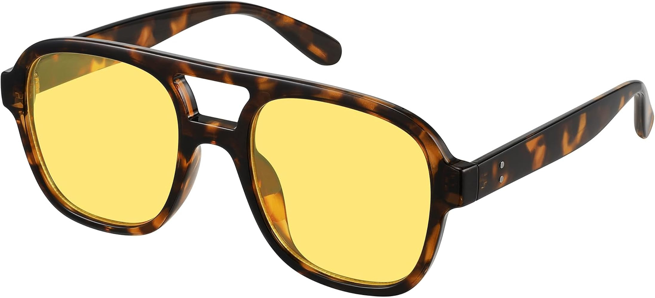 Gafas de sol retro de aviador para mujer, protección UV, estilo vintage, cuadrados, estilo aviad... | Amazon (US)