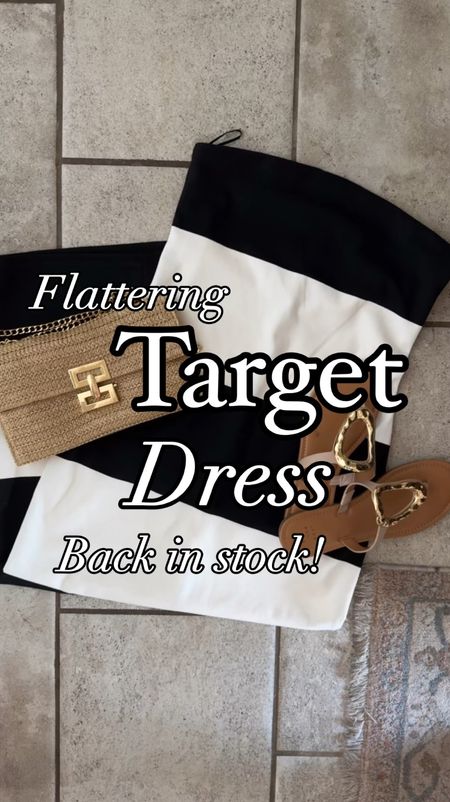 I love this target dress so much! The quality is amazing such a flattering fit and so comfy. It has a grip around the top and the stripes are in a perfect spot to make it so flattering 💕
.
#target #targetstyle #targetfashion #summerdress #maxidress #dress 

#LTKSaleAlert #LTKFindsUnder50 #LTKStyleTip
