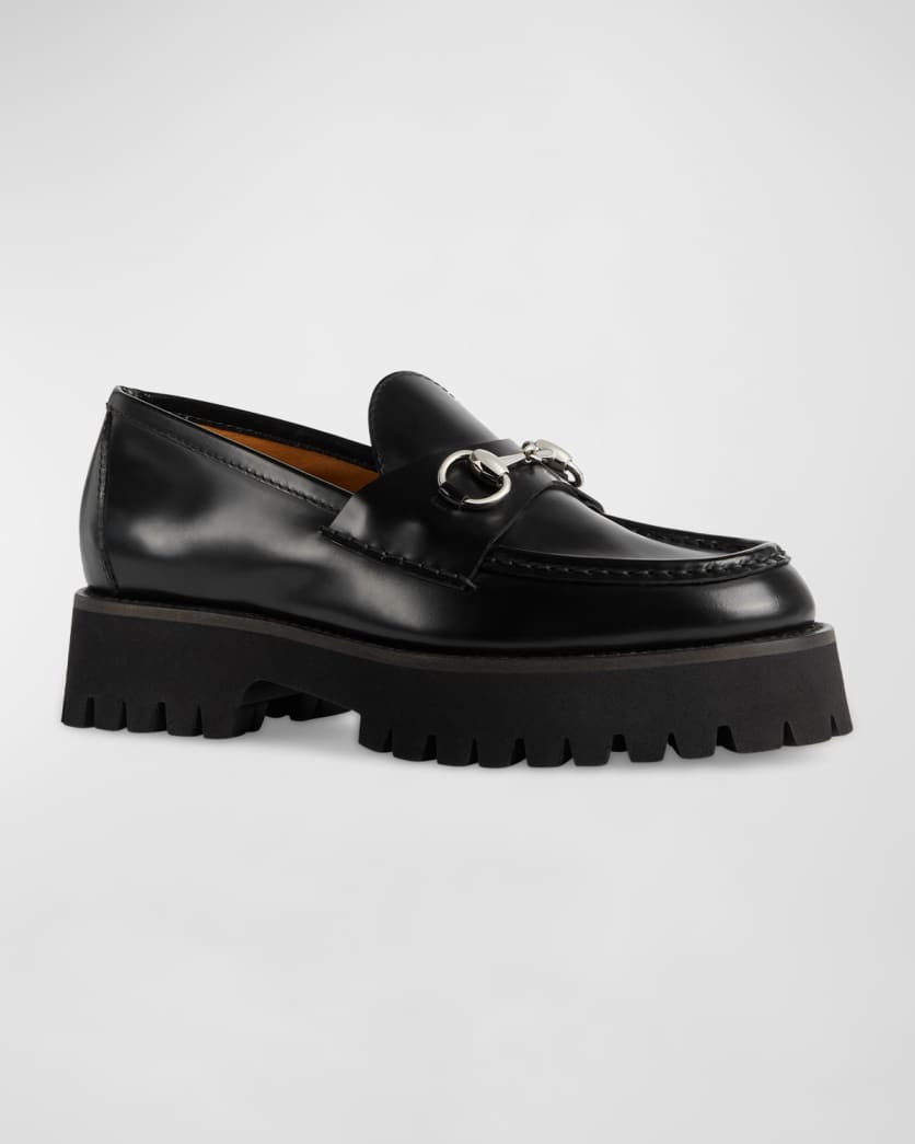 Sylke Leather Bit Loafers | Neiman Marcus