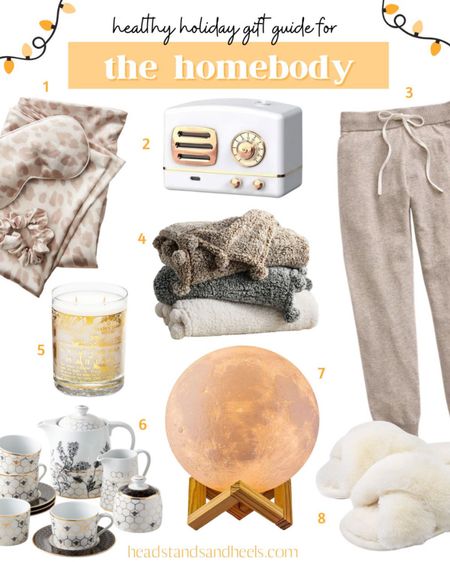 My 2022 Healthy Holiday Gift Guides are live on the blog and this one is all about the cozy homebody in your life! From a cute humidifier to aesthetic moon lamp and classic tea set, these would make the perfect Christmas gift 

#LTKhome #LTKHoliday #LTKSeasonal