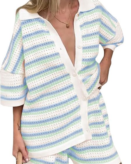 amazon set, stripe set, neutral set, summer outfit 

#LTKStyleTip #LTKFindsUnder50 #LTKSeasonal