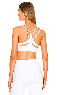 alo Airbrush Suspension Bra in White from Revolve.com | Revolve Clothing (Global)