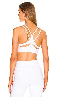 alo Airbrush Suspension Bra in White from Revolve.com | Revolve Clothing (Global)