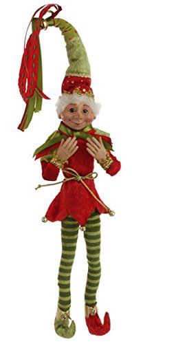 RAZ Imports - Christmas - 20 Posable Elf - Green Hat | Amazon (US)