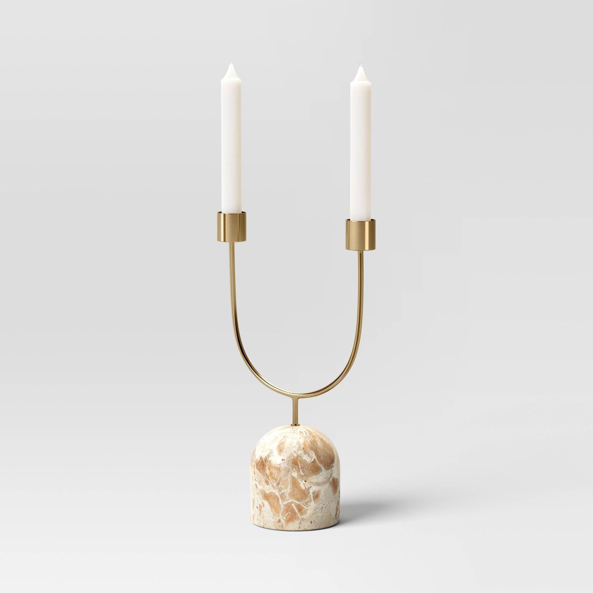 Luxe Double Taper Candle Holder - Threshold™ | Target
