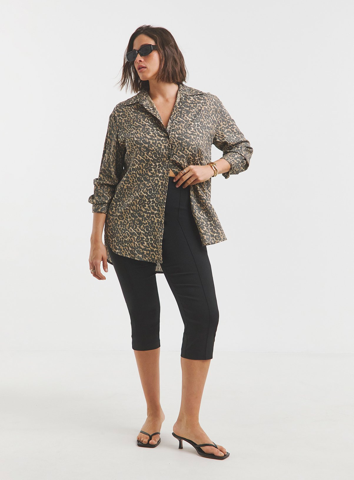 SIMPLY BE Black Capri | Tu Clothing