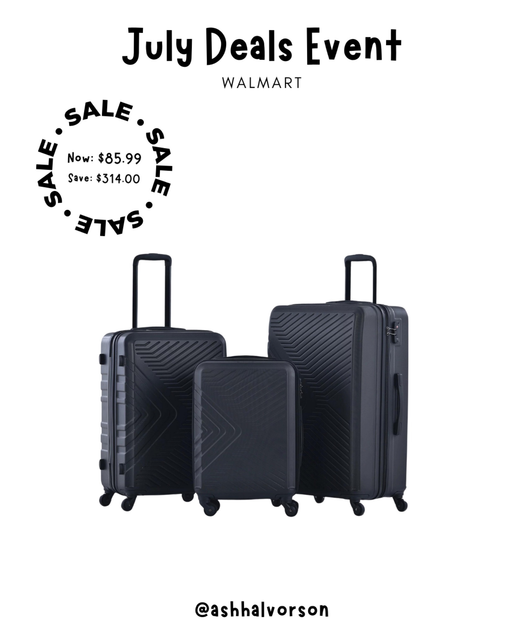 Amazing July deals happening at Walmart right now! Save up 50% off, sale ends tomorrow! 

#LTKFindsUnder100 #LTKSummerSales #LTKSaleAlert