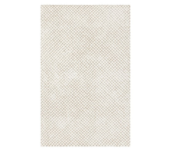 Performance Textured Trellis Rug | Pottery Barn Kids