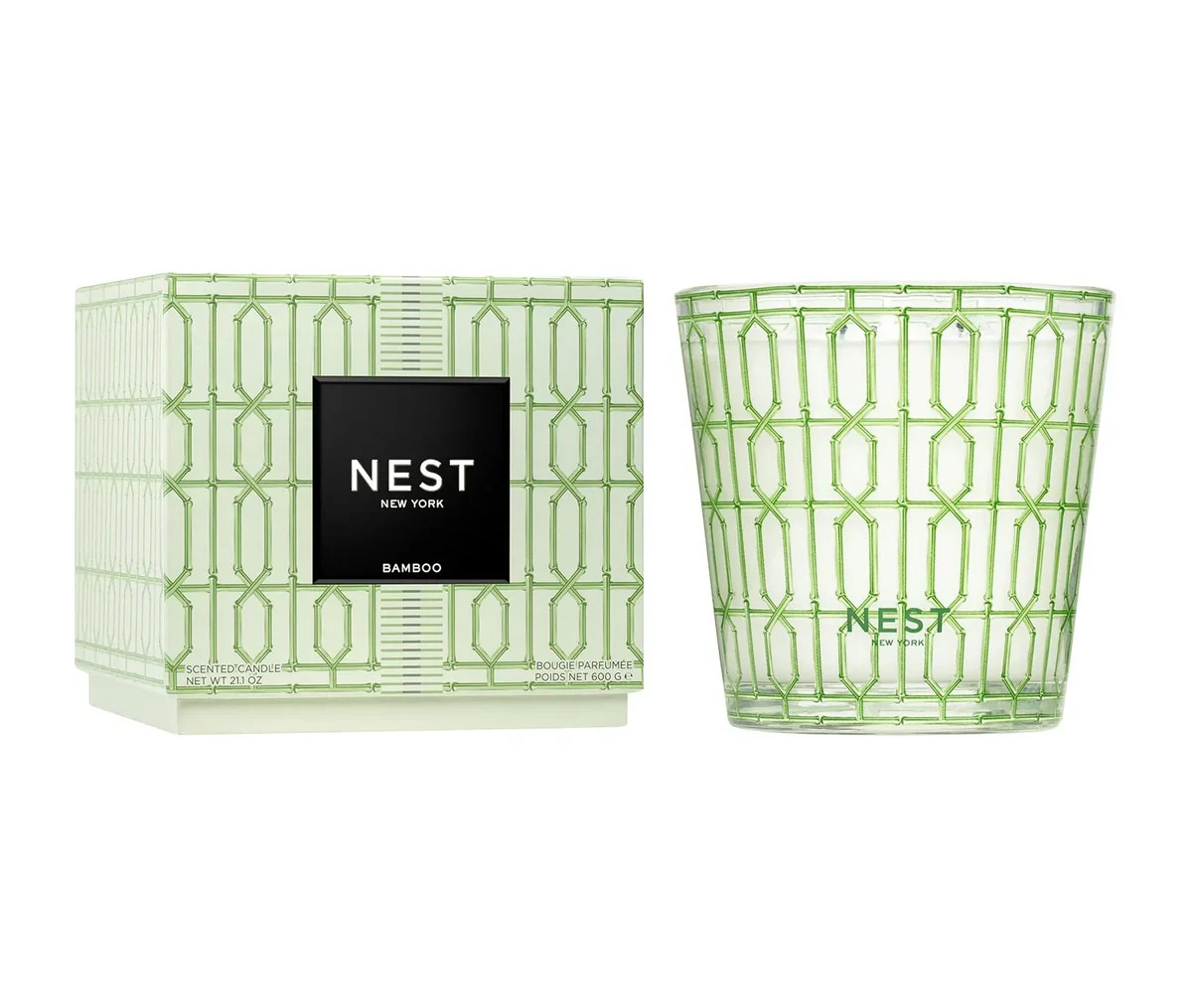 Bamboo Decorative 3-Wick Candle | NEST Fragrances