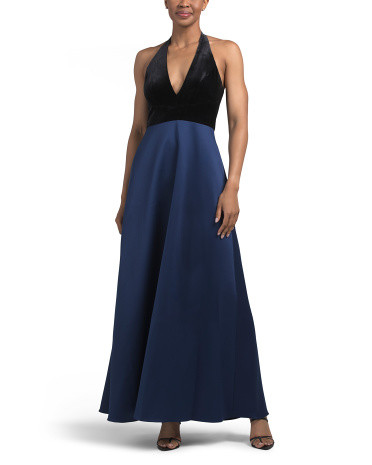 Color Blocked Gown | TJ Maxx