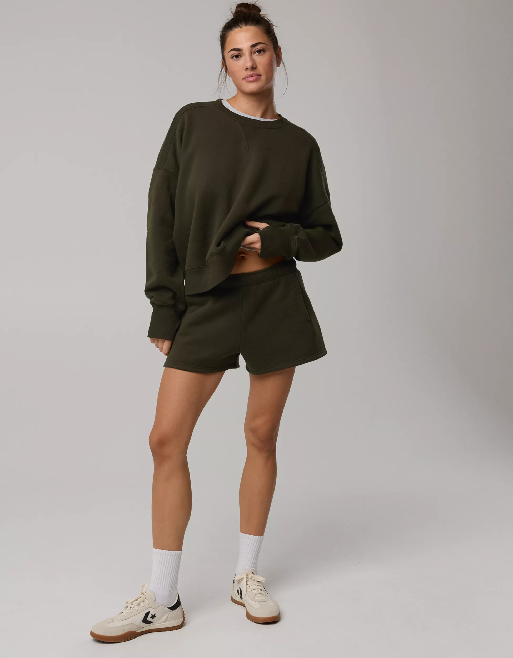 OFFLINE By Aerie 3" Cloud Fleece Short | Aerie