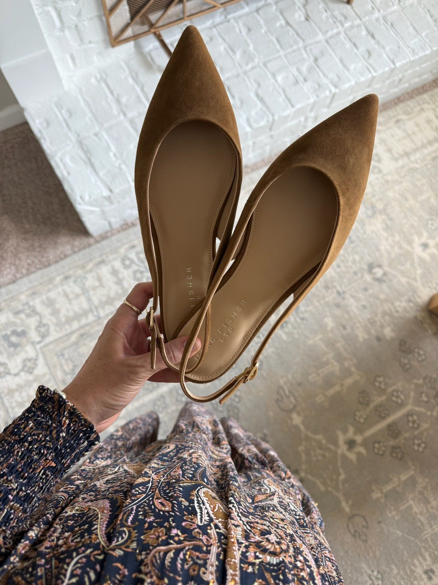 Love these Marc Fisher slingback flats! They can be worn with jeans or dresses and are perfect for transitioning into the fall. They run TTS. Nordstrom anniversary sale // NSale shoes // nsale flats // workwear // work shoes // transitional shoes 

#LTKWorkwear #LTKShoeCrush #LTKSaleAlert