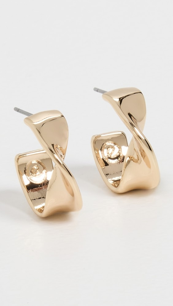 Heirloom Twist Small Hoops | Shopbop