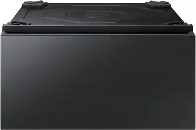 Samsung - Bespoke 27-in Laundry Pedestal with Storage Drawer - Brushed Black | Best Buy U.S.