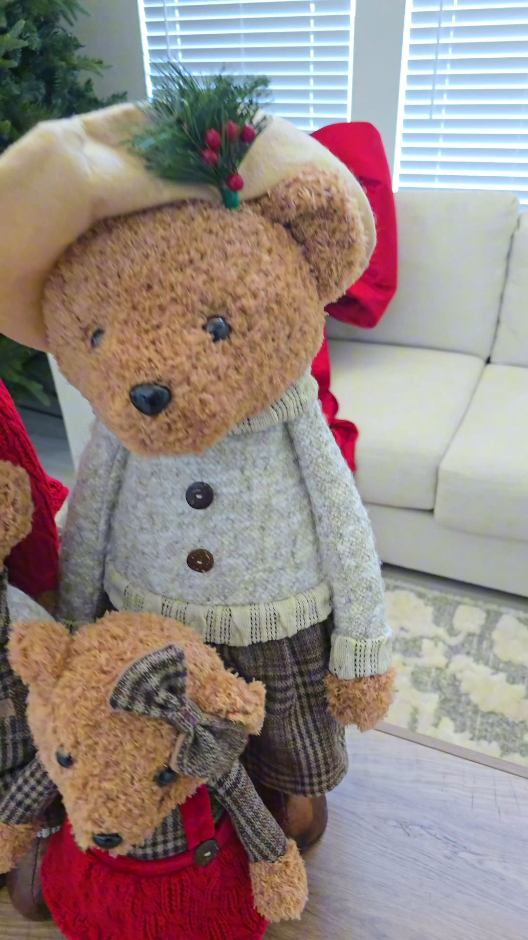 I found the cutest Christmas Bears at Sam's Club and I think they are perfect if you're doing a Ralph Lauren Christmas theme or a traditional Christmas theme. Let me know what you think 

#LTKSeasonal #LTKHome #LTKFindsUnder100