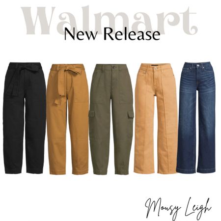 New pants from Walmart.

Cargo, khaki, army green, jeans, wide leg

#LTKunder100 #LTKunder50 #LTKstyletip