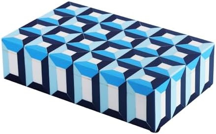 Handicrafts Home Decorative Storage Box 10x6 – Remote Organizer Box with Lid, Modern Decorative... | Amazon (US)