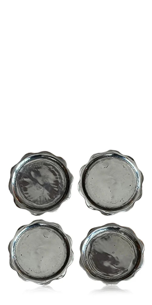 Sun Coaster Set in Aluminum | Maison Rogue