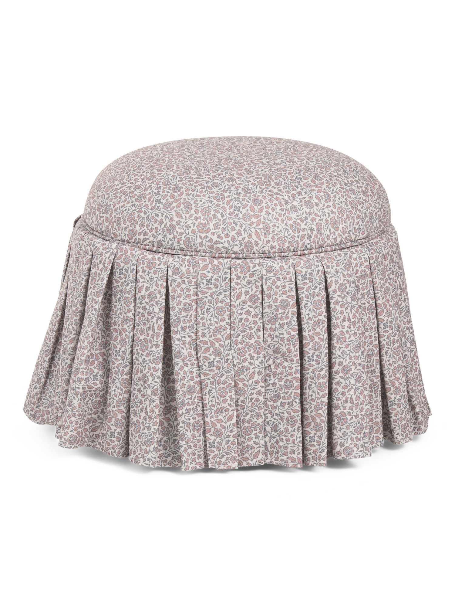 20x18 Emily Round Storage Ottoman | TJ Maxx
