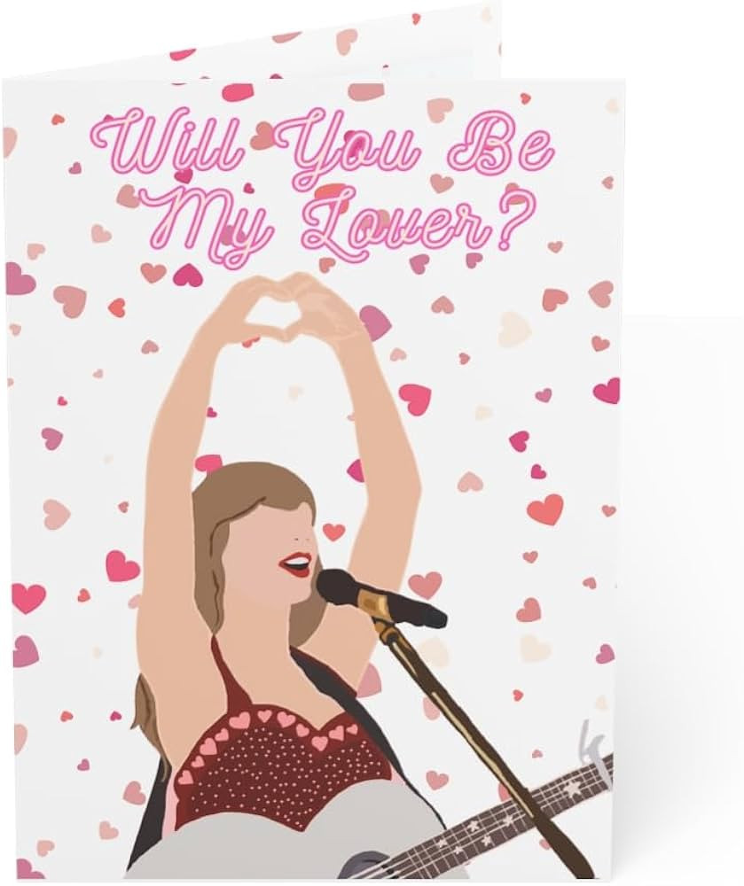 Taylor Valentines Card Swift - Taylor Gift Merch, Taylor Pop-Art Cards, Taylor Birthday Decoratio... | Amazon (US)