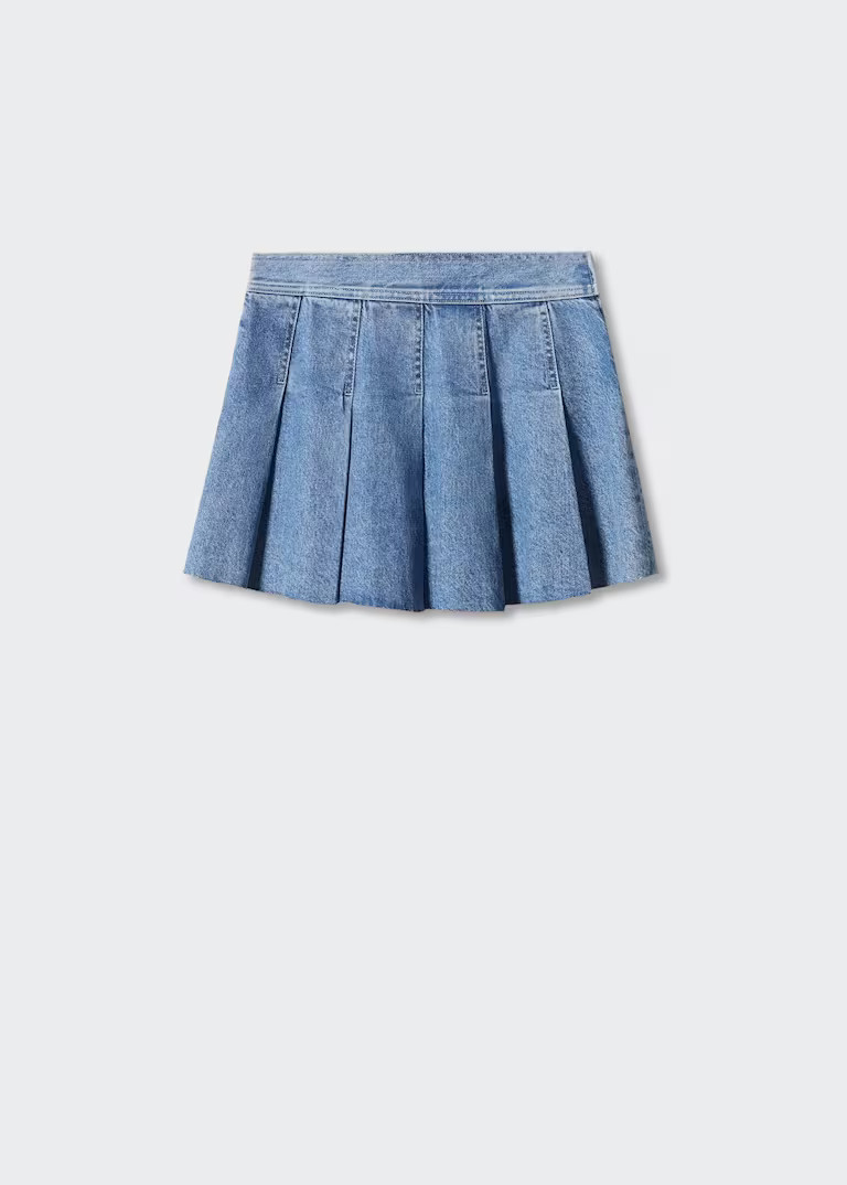 Denim mini-skirt | MANGO (US)