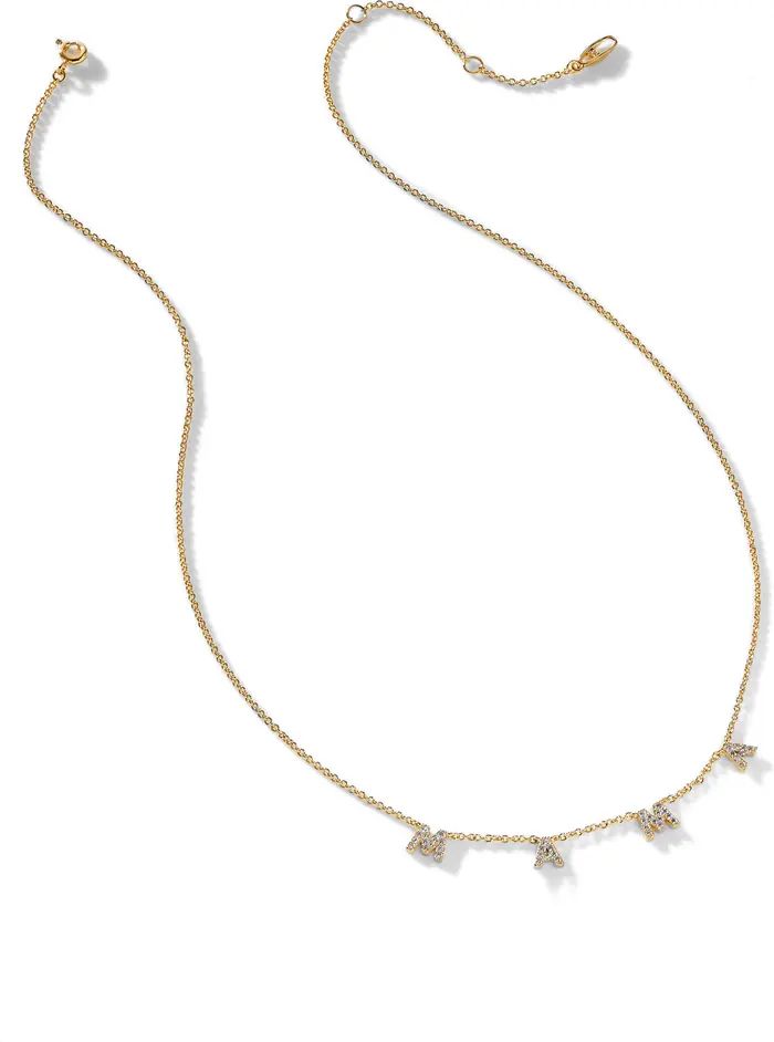 Mama Pavé Shaky Pendant Necklace | Nordstrom