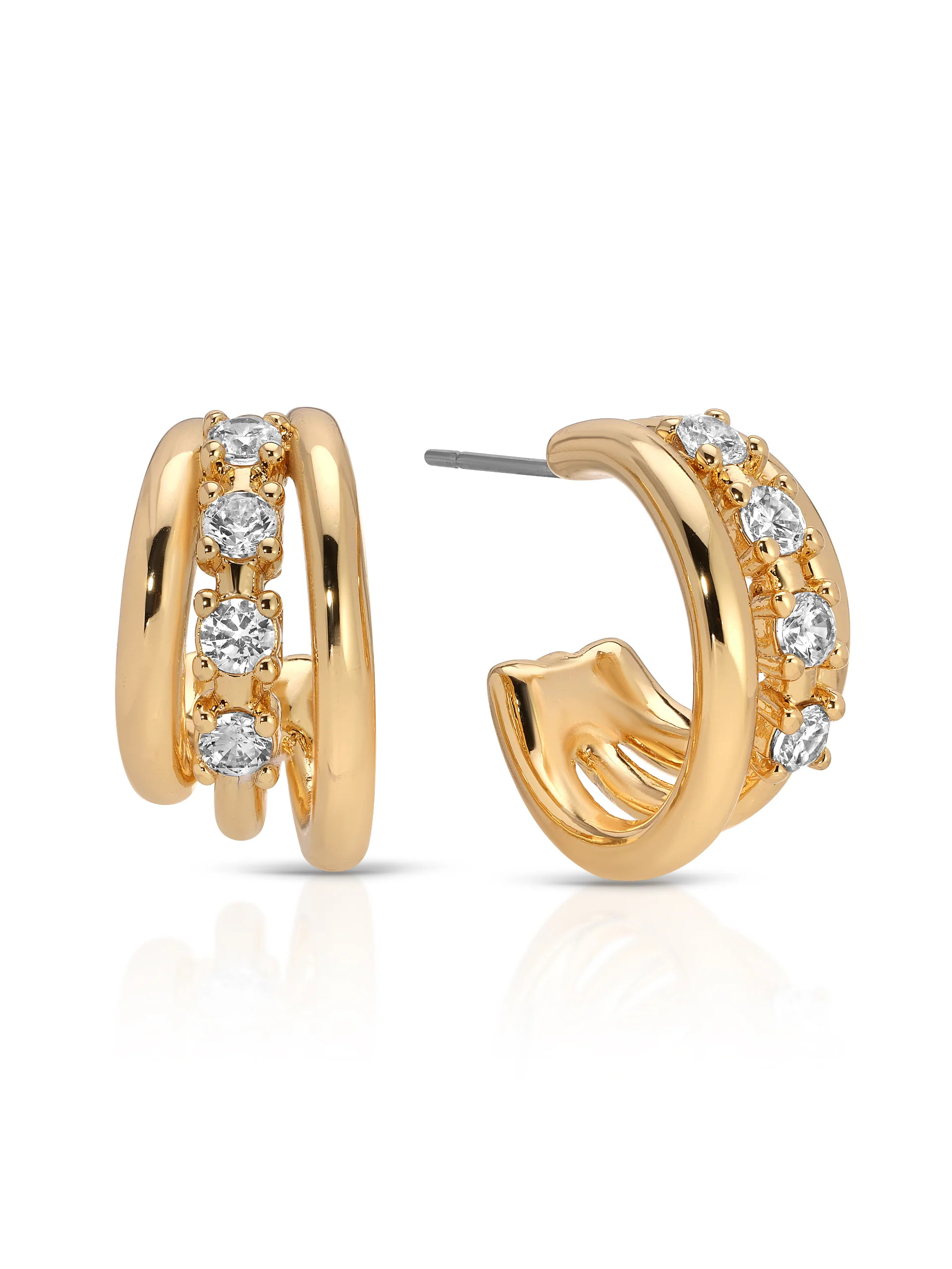 Mini Gleam Hoops | Ettika