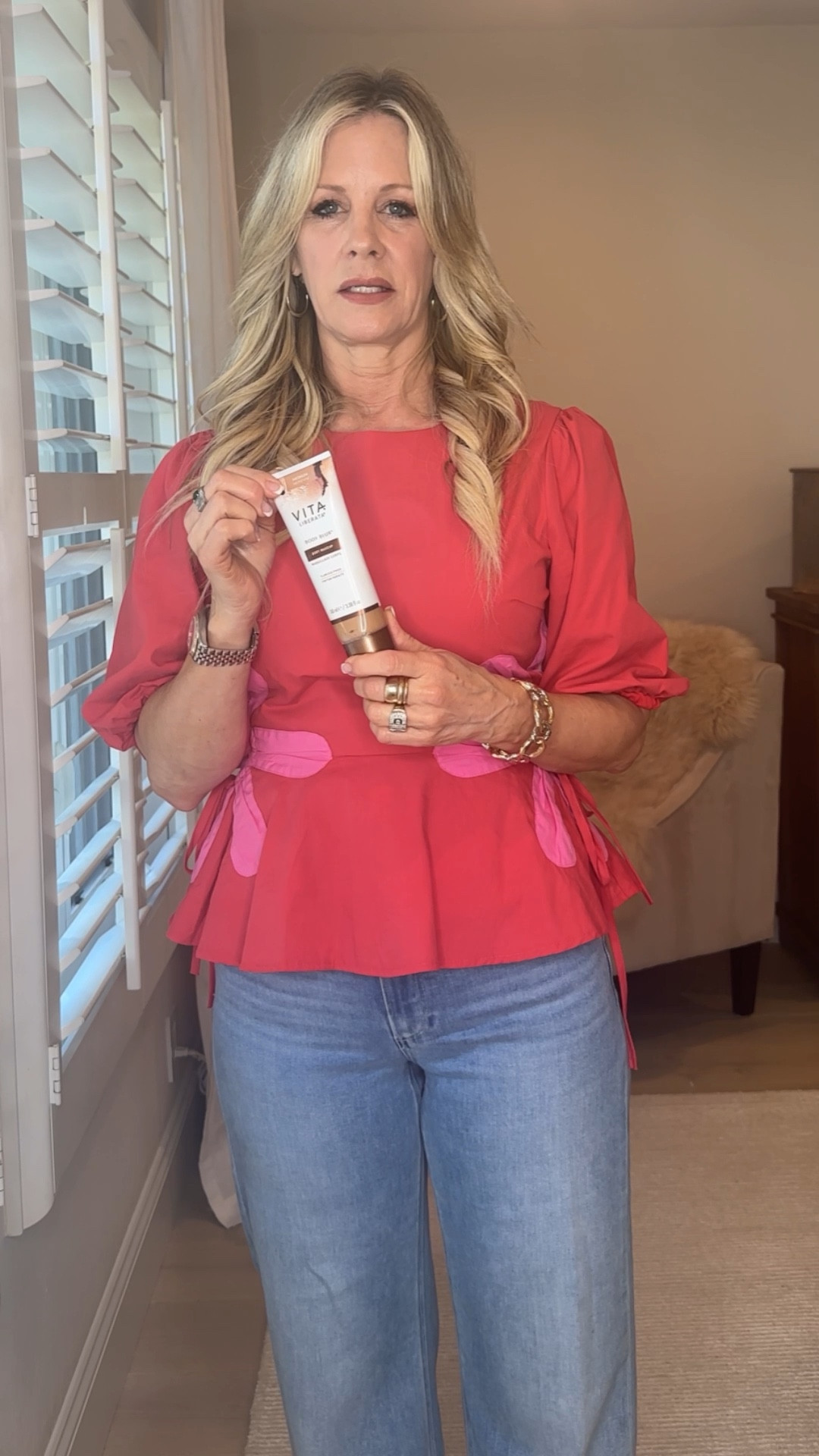 Summer is here—and so is glowing skin season ✨ I’ve used this body makeup for years, and it never fails to even out skin tone while adding the prettiest hint of shimmer. Perfect for arms, legs, and décolleté. A must-have for every summer outfit! ☀️💛 

Red Carpet of life, beauty products, body products, makeup, LTK over 50, glowing skin 

#LTKBeauty #LTKTravel #LTKSummerEdit