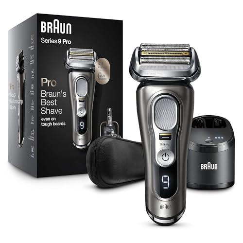 Braun Electric Razor for Men, Series 9 Pro 9465cc Wet & Dry Electric Foil Shaver with ProLift Beard  | Amazon (US)