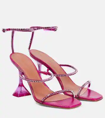 Gilda Glass embellished sandals | Mytheresa (US/CA)
