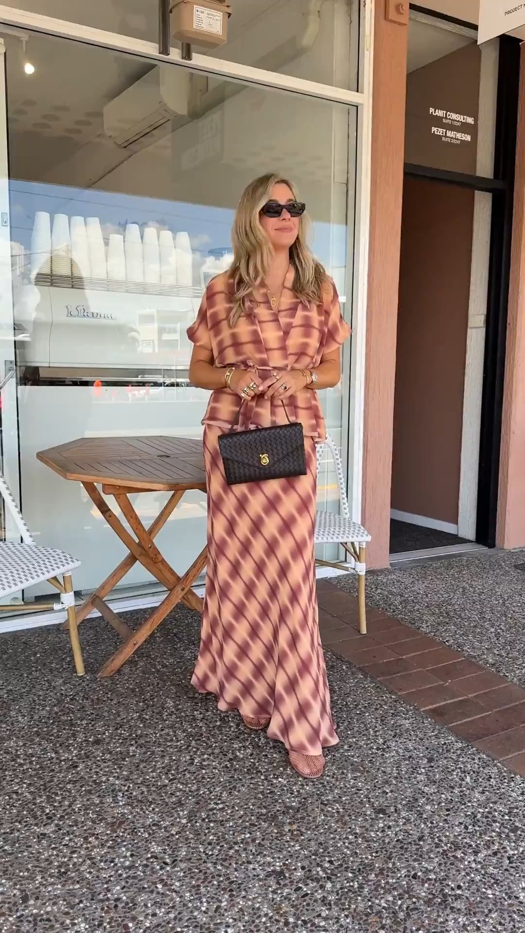 Loving this chic and matching set, all from Vrg Grl

Frida Top Aro size 10
Frankie Maxi Skirt Aro size 10
Fishnet Ballet Flats Blush size IT40 Alaia 
Sunnies Miu Miu
Bag Bottega Veneta

#LTKaustralia #LTKstyletip #LTKbag